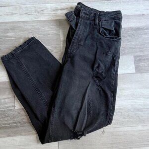 Wild Fable Distressed Black Jeans Size 10